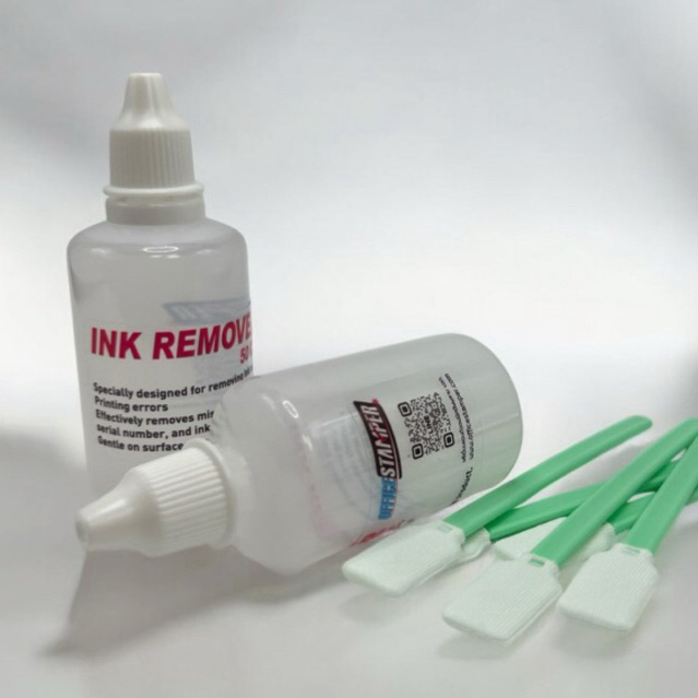 INK REMOVER น้ำยาลบหมึกกันน้ำ ที่ใช้สำหรับลบตัวอักษรหรือรหัสที่พิมพ์ผิดบนพื้นผิวต่างๆ