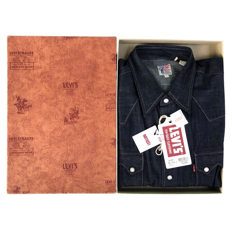 LVC 1955 Sawtooth Western shirt Rigid Made In Turkey