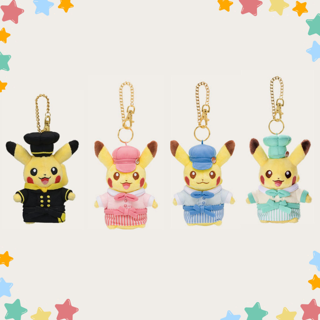 มาสคอต ขนมหวานจากโปเกมอนคาเฟ่. Patissier Pikachu. Patissiere Pikachu. Pikachu ♀. Pikachu♂.Direct fro