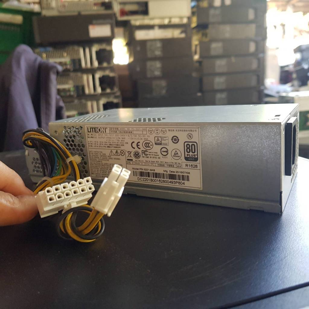 POWER SUPPLY (PSU) ACER VERITON 220W 80+ อุปกรณ์จ่ายไฟ สำหรับคอมพิวเตอร์ ACER มือสอง ใช้งานได้ปกติ