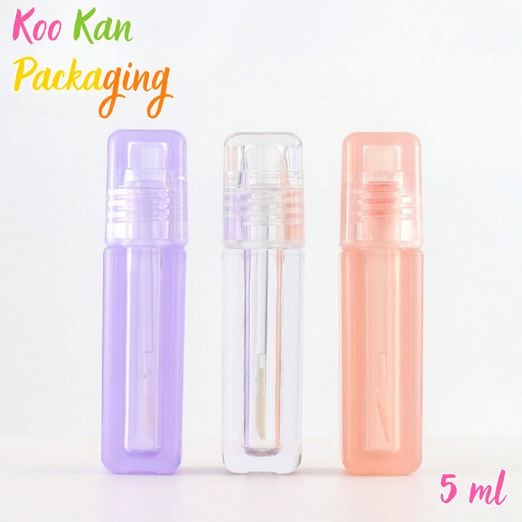 พร้อมส่ง หลอดลิปกลอส ขนาด 5 ml