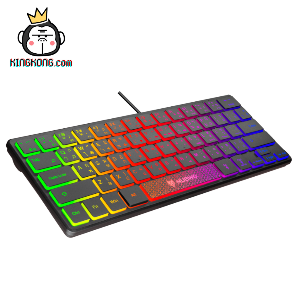KEYBOARD (คีย์บอร์ด) NUBWO ORCA NK40 (BLACK)