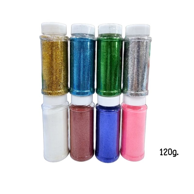 กากเพชร ไดมอนด์กิฟท์ ขนาด 20 กรัม, 60 กรัม, 120 กรัม, 250 กรัม กากเพชรเนื้อละเอียดอย่างดี สำหรับตกแต่ง - 2