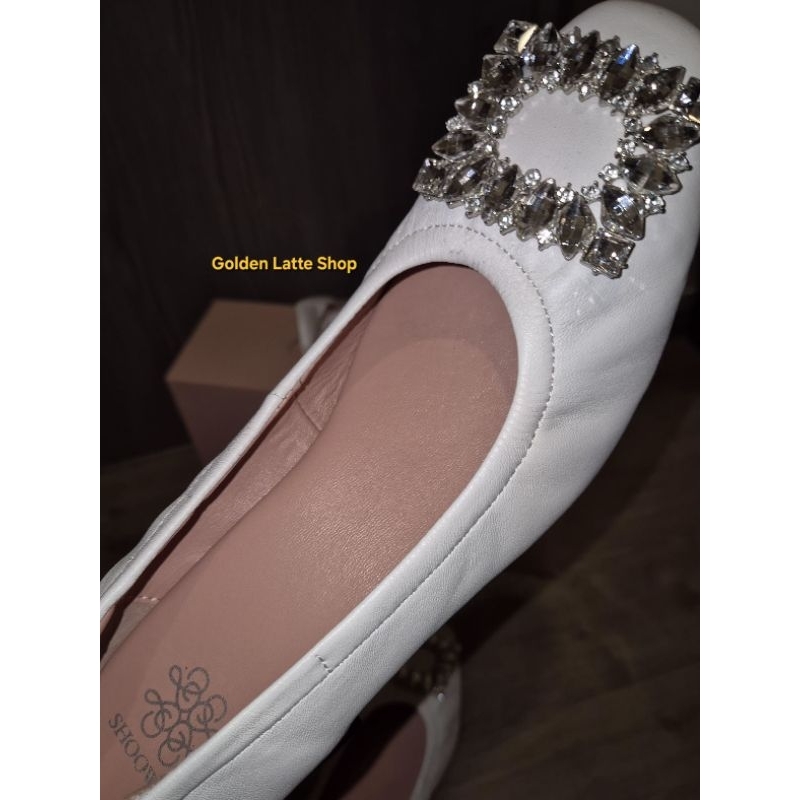 รองเท้าเจ้าสาว รองเท้าออกงาน หนังแกะ หน้าเท้ากว้าง แบรนด์ Shoowy