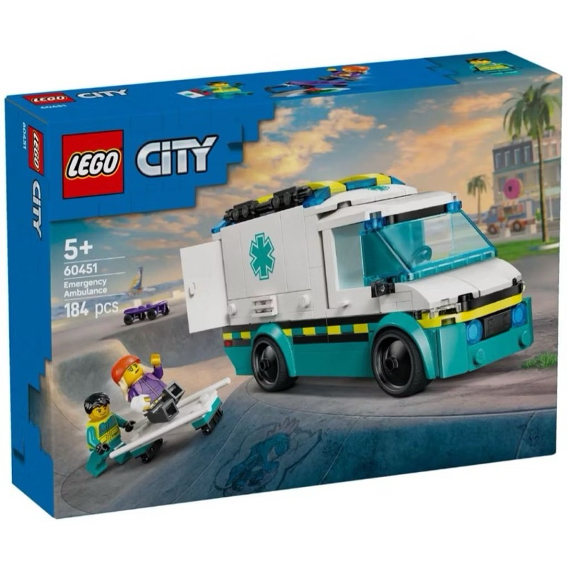 LEGO® City Emergency Ambulance 60451 by Bricks_Kp