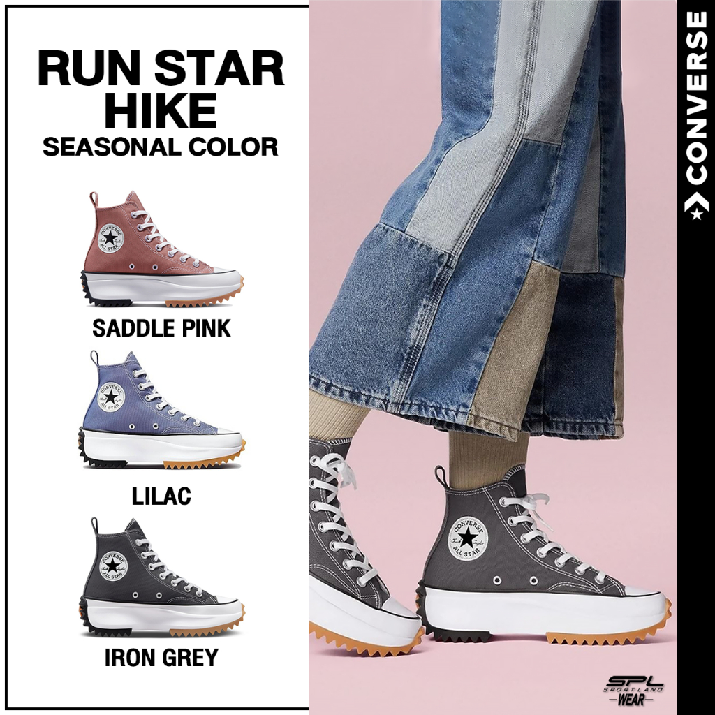Converse คอนเวิร์ส รองเท้าผ้าใบ UX Run Star Hike Platform Seasonal Color A03703CF2GYXX / A03702CF2PP