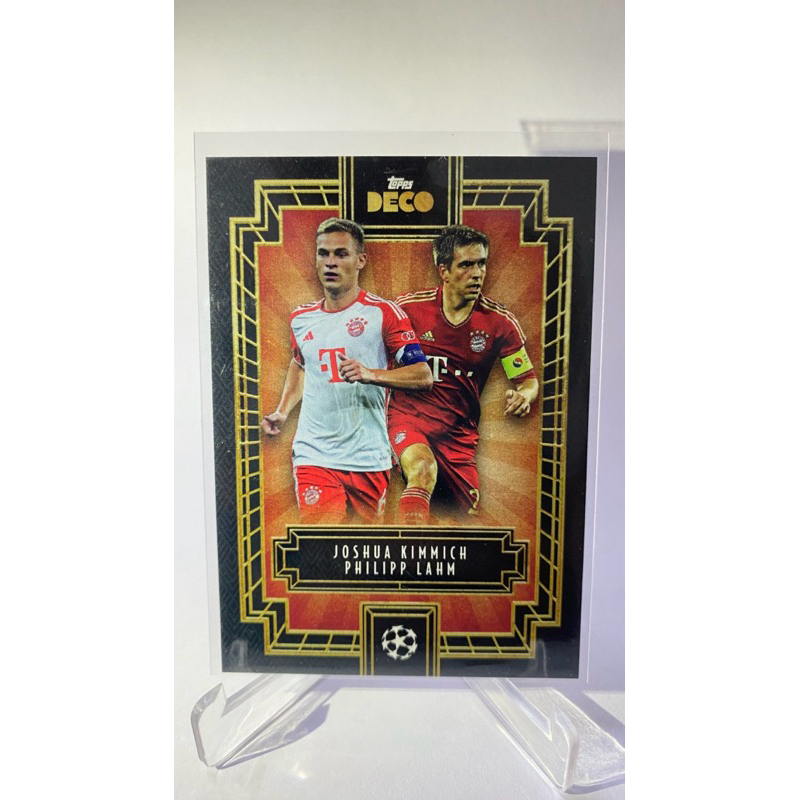 การ์ดนักฟุตบอล TOPPS DECO BAYERN MUNCHEN (Joshua Kimmich & Philipp Lahm)