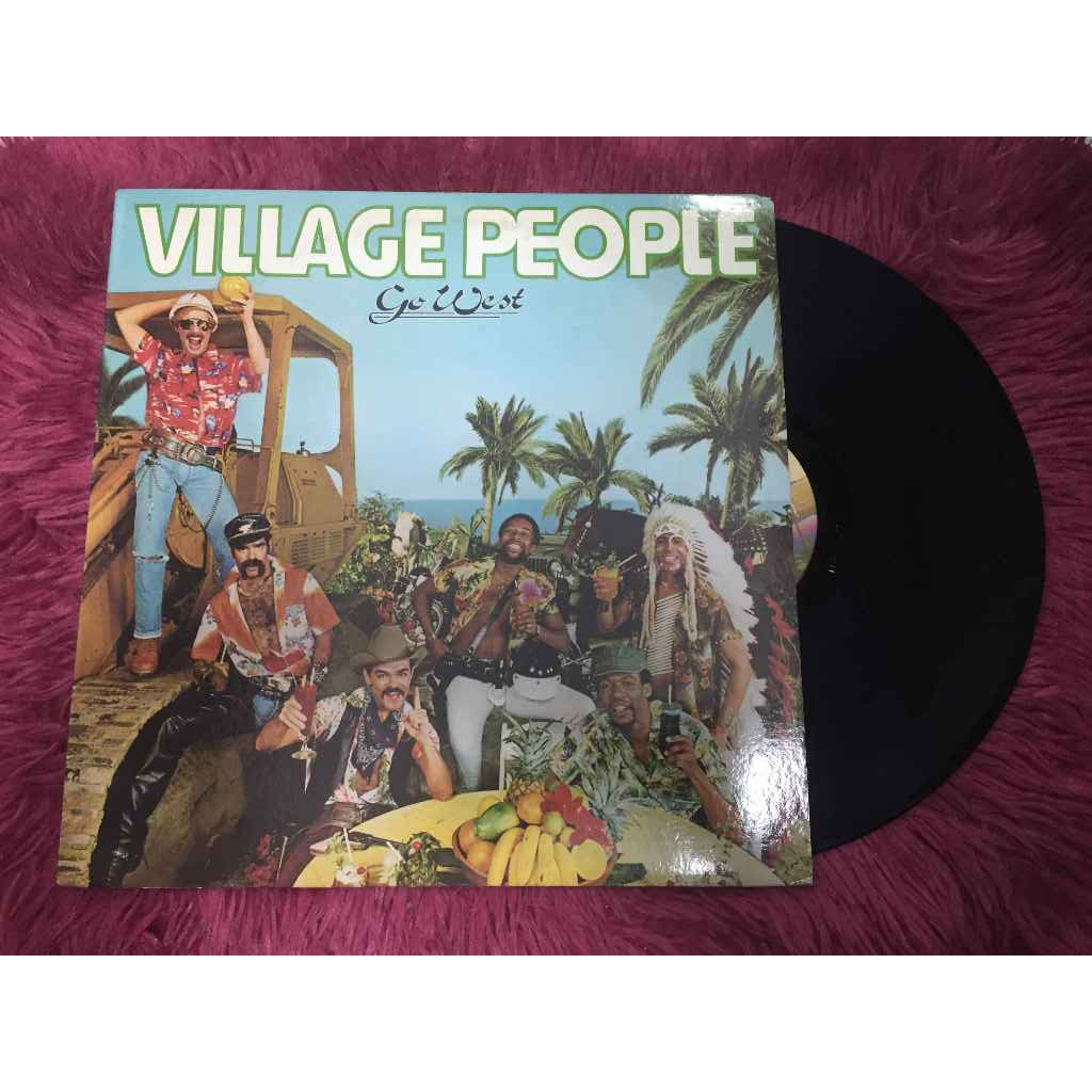 Village People – Go West ขนาด 12 นิ้ว LP A142