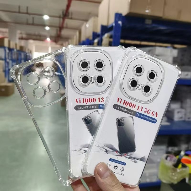 💥🇹🇭💥เคสใสกันกระแทกคลุมกล้อง For Iqoo 13 5G / Iqoo 12 Pro 5G Iqoo 12 5G Iqoo Z9 Turbo Iqoo Z9X 5G Iqo