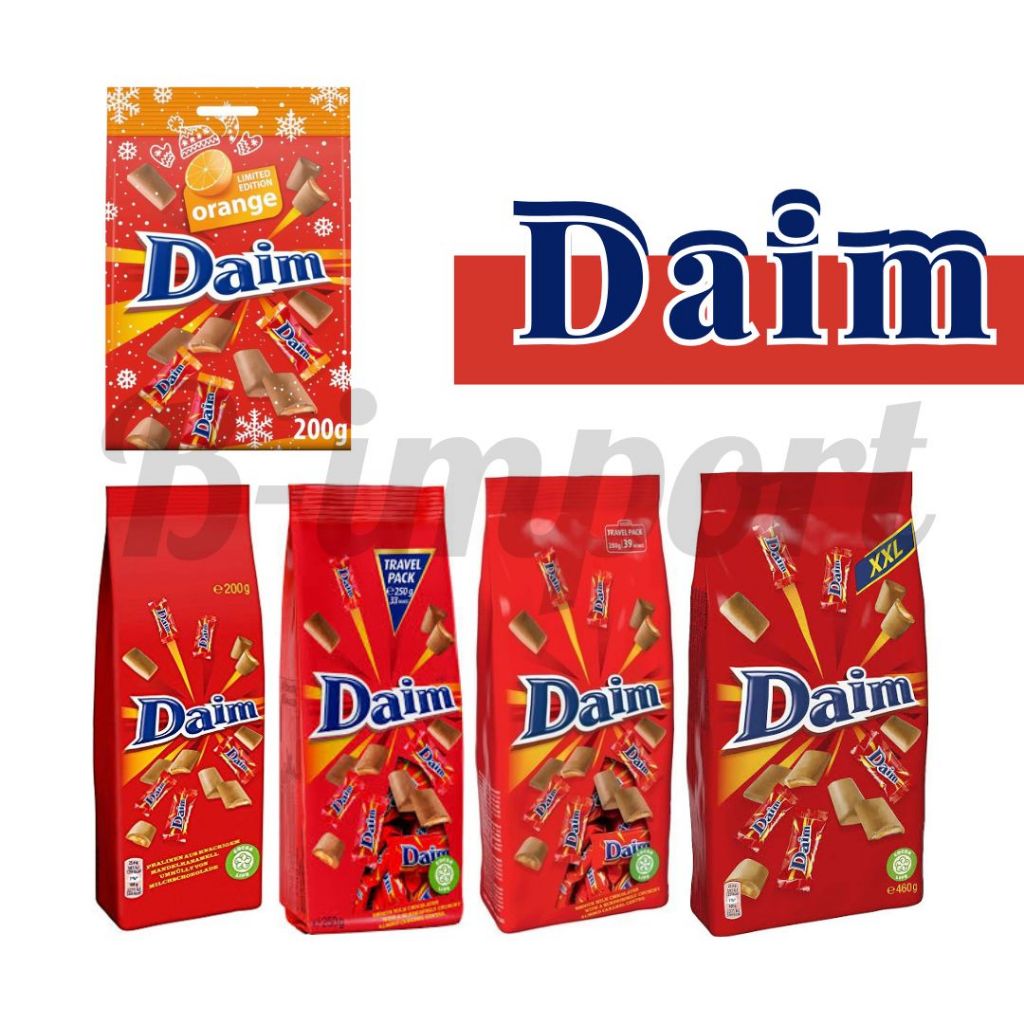 ช๊อคโกแลตดาอิม Daim  มี 3 ขนาด