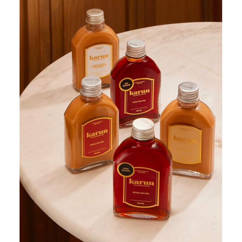 ✅พร้อมส่ง!หิ้วตรงจากร้านดัง 🧋ชาไทย Karun หอมเข้มข้น 🥤ส่งด่วนได้วันนี้ในกทม 🚀ตจว. ส่งรถเย็น❄️เหมาะเป็นของขวัญวาเลนไทน์ 🎁💕