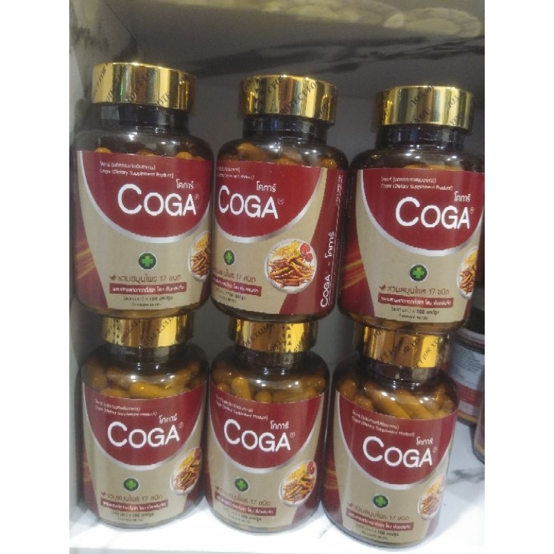 COGA  โคการ์ อาหารเสริมเพือสุขภาพ (1ขวด60เม็ด)
