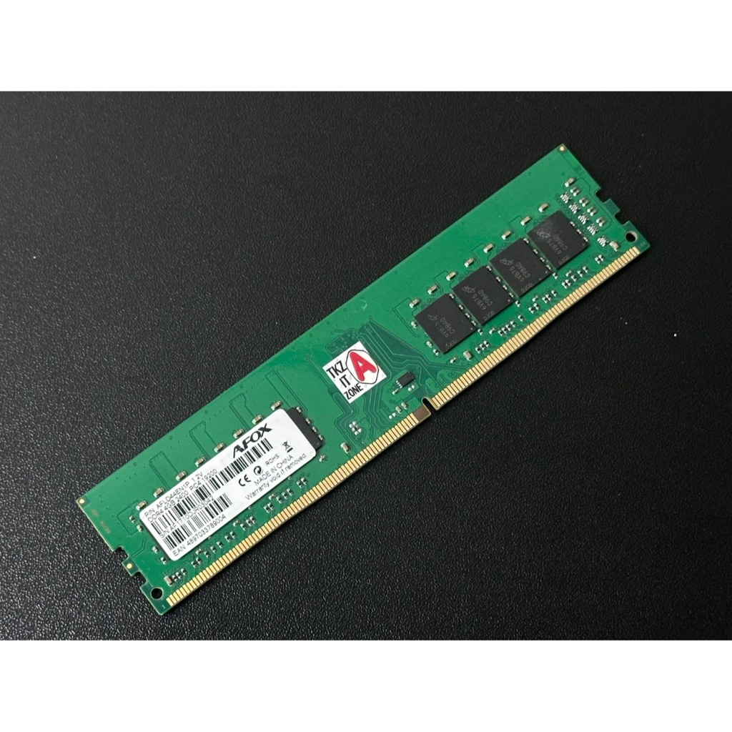 ของแท้ มือสอง สภาพดี แรม(RAM) DDR4 AFOX 4 8 16 GB BUS2133 2400 2666
