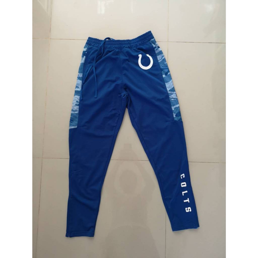 NFL Colts Team Apparel กางเกงวอร์มงานแท้ NFL ไซส์ M รอบเอวก่อนยืด 30 นิ้ว