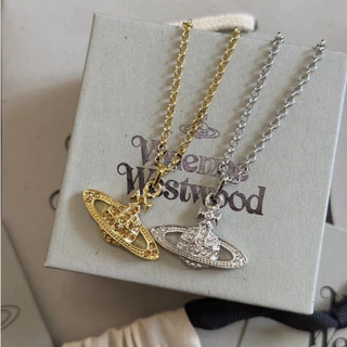 พร้อมส่ง‼️New💎Vivienne Westwood Mini Bas Relief Necklace⚡️ของแท้💯ผ่อน0%10เดือน