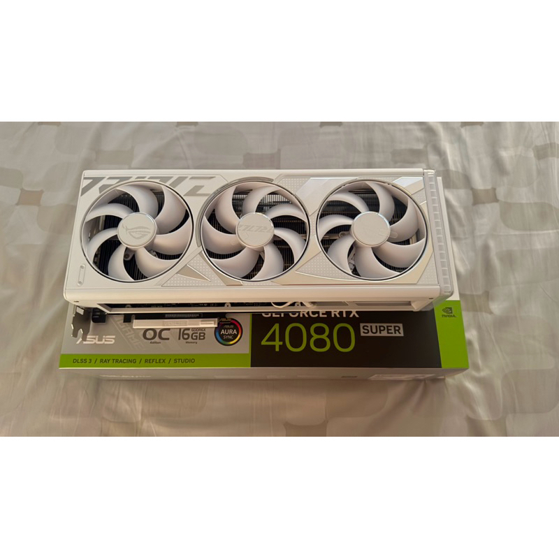 การ์ดจอ มือสอง VGA (การ์ดแสดงผล) ASUS ROG STRIX GEFORCE RTX 4080 SUPER 16GB GDDR6X OC EDITION