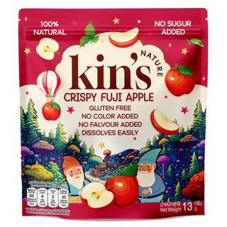 Kin’s Nature แอปเปิ้ลฟูจิอบกรอบ ขนมเด็กจากธรรมชาติ