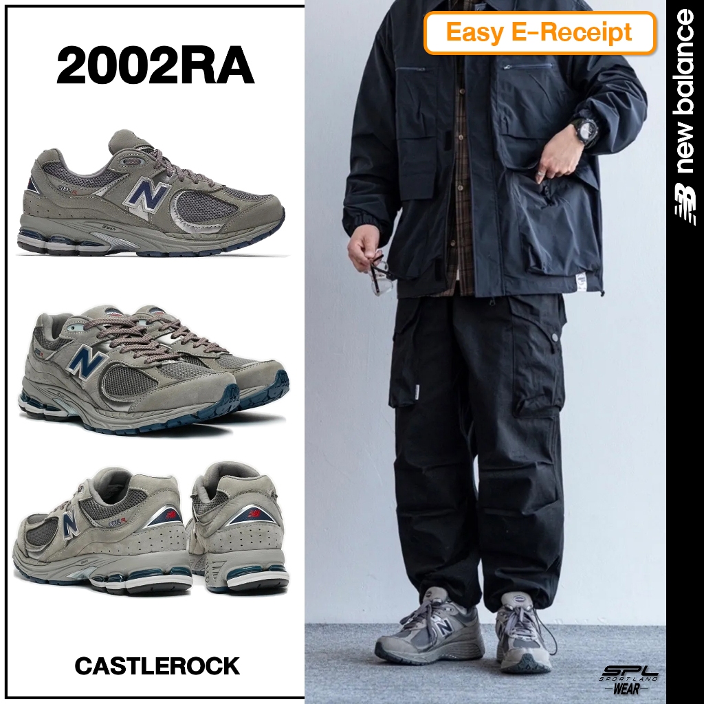 New Balance รองเท้าผ้าใบ รองเท้าลำลอง ND M 2002R CASTLEROCK ML2002RA (6500)