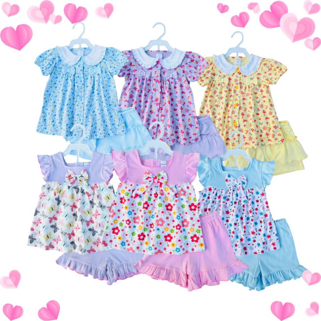 Carter's เสื้อผ้าเด็กผู้หญิง ชุดเซต 1-5ขวบ