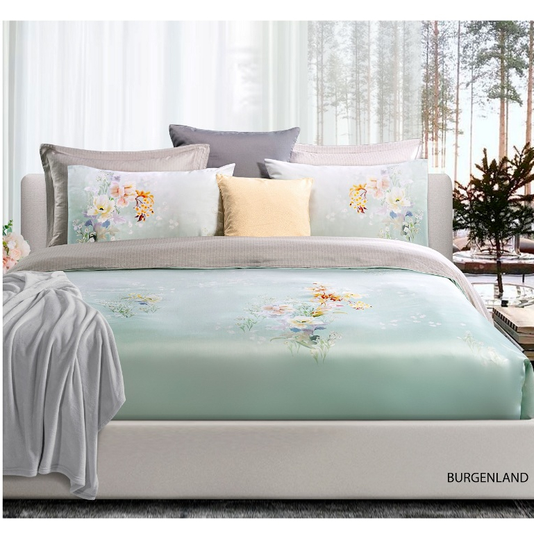 SANTAS ปลอกผ้านวม ทอ 700 เส้นด้าย ขนาด 6 ฟุต เส้นใย Micromodal นุ่มกว่าฝ้ายทั่วไป 3 เท่า