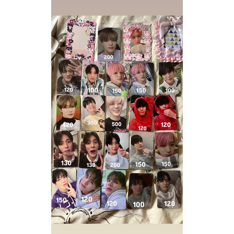การ์ดเจโน่ nct dream (set a)