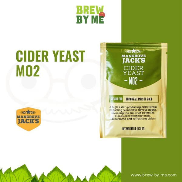 ยีสต์ทำไซเดอร์ M02 Cider - Mangrove Jack’s #homebrew