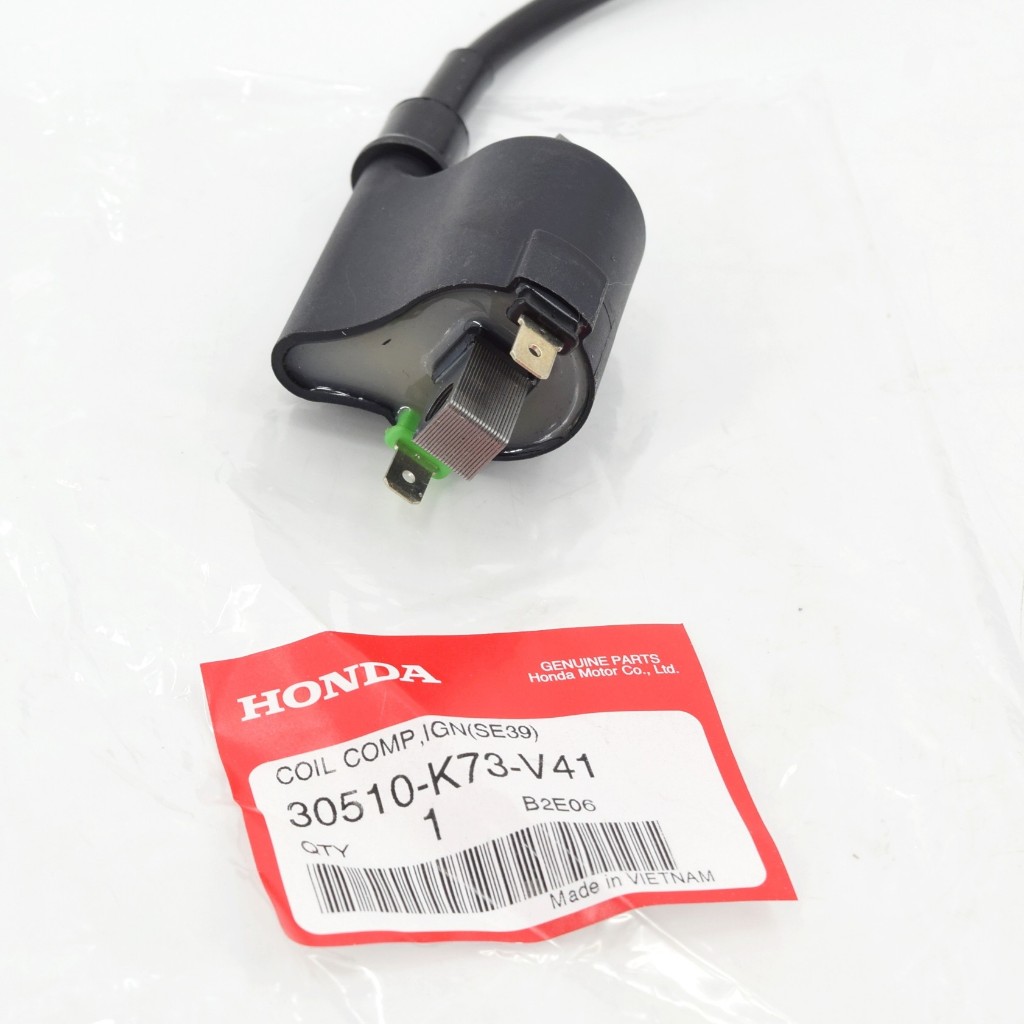 คอล์ยจุดระเบิด เวฟ125i ปี2016-2021 แท้ศูนย์ฮอนด้า  30510-K73-V41