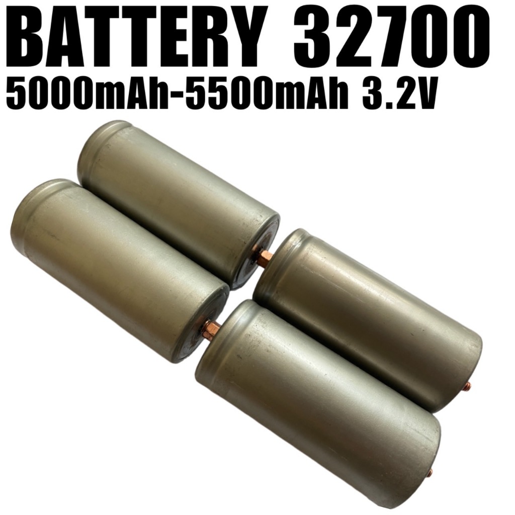สินค้าใหม่ แบตเตอรี่ลิเธียมรุ่นใหม่ รุ่น32700 3.2 5500m Ah  เกลียว ผู้-เมีย