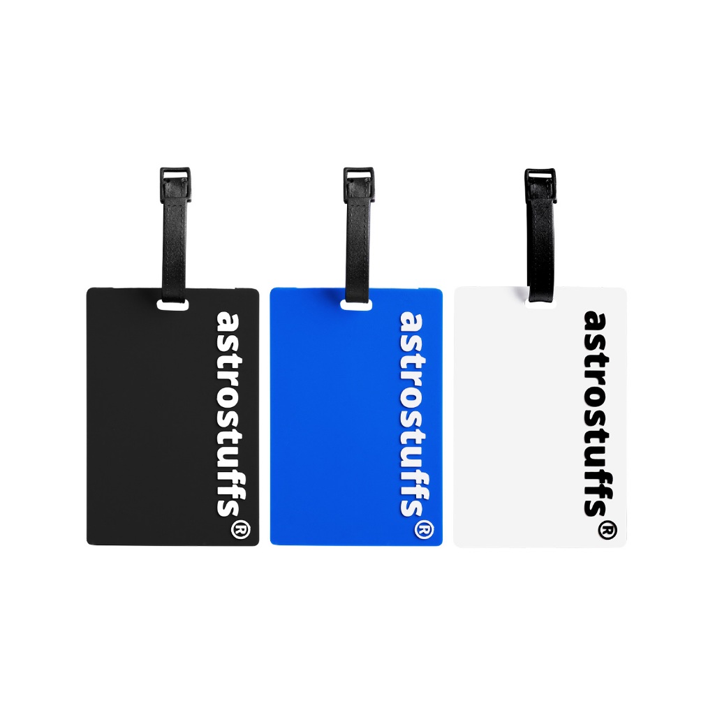 LUGGAGE TAG (Silicone luggage tag.)