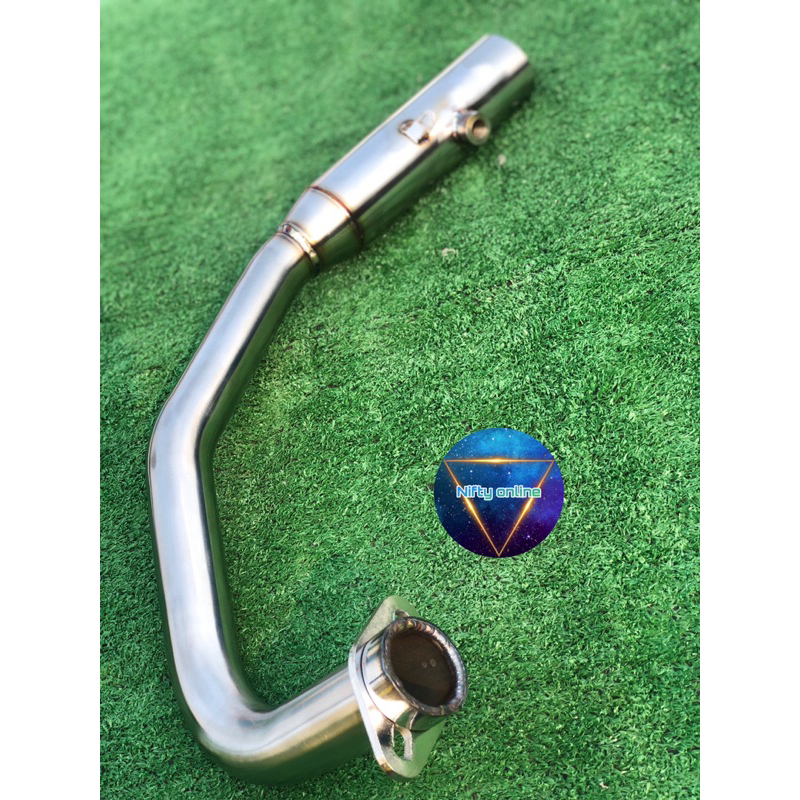 คอท่อเลส FORZA350ใส่กับปลายท่อ อะตอม  (38mm)ราคาถูก อะไหล่มอเตอร์ไซค์ อะไหล่แต่ง อะไหล่สวยงาม