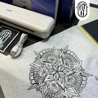 กระดาษลอกลาย GDLab (เนื้อคาร์บอนสีดาร์กบลู) THERMAL TRANSFER PAPER ใช้ได้ทั้งลอกเครื่องและลอกมือ