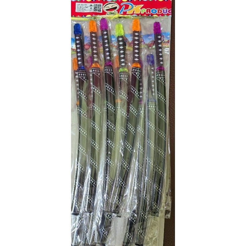 ดาบซามูไรนินจา25/30เซนต์12ชิ้น/6ชิ้น/เซ็ท