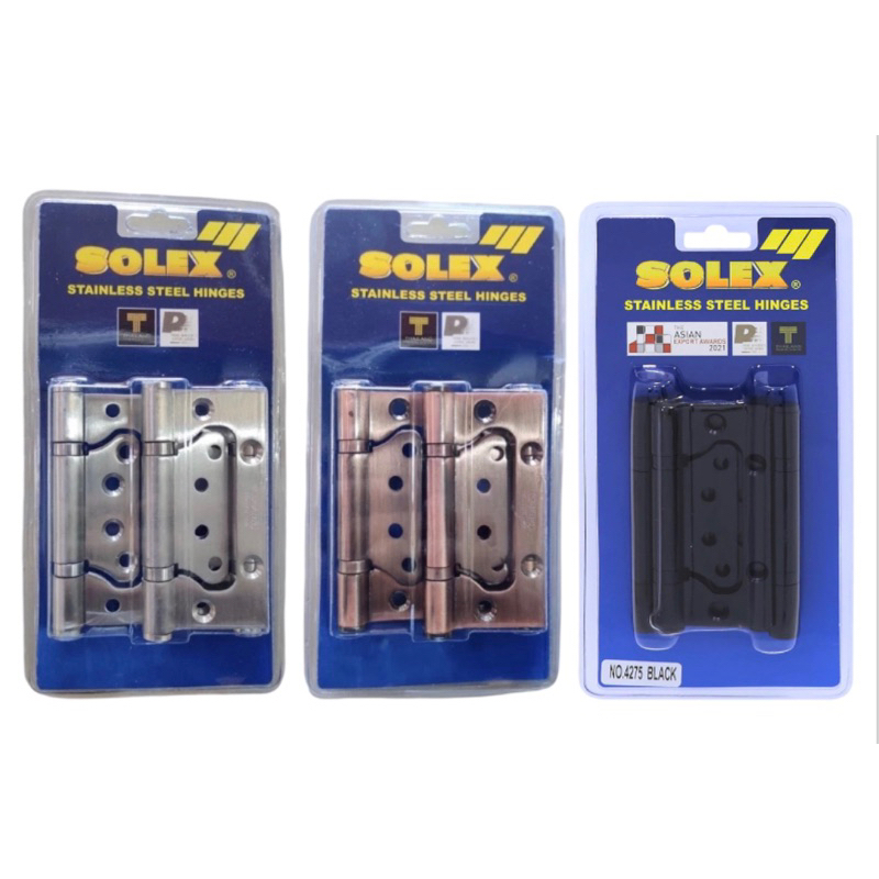 บานพับประตูบานเซี้ยม บานพับปีกผีเสื้อ SOLEX 4275