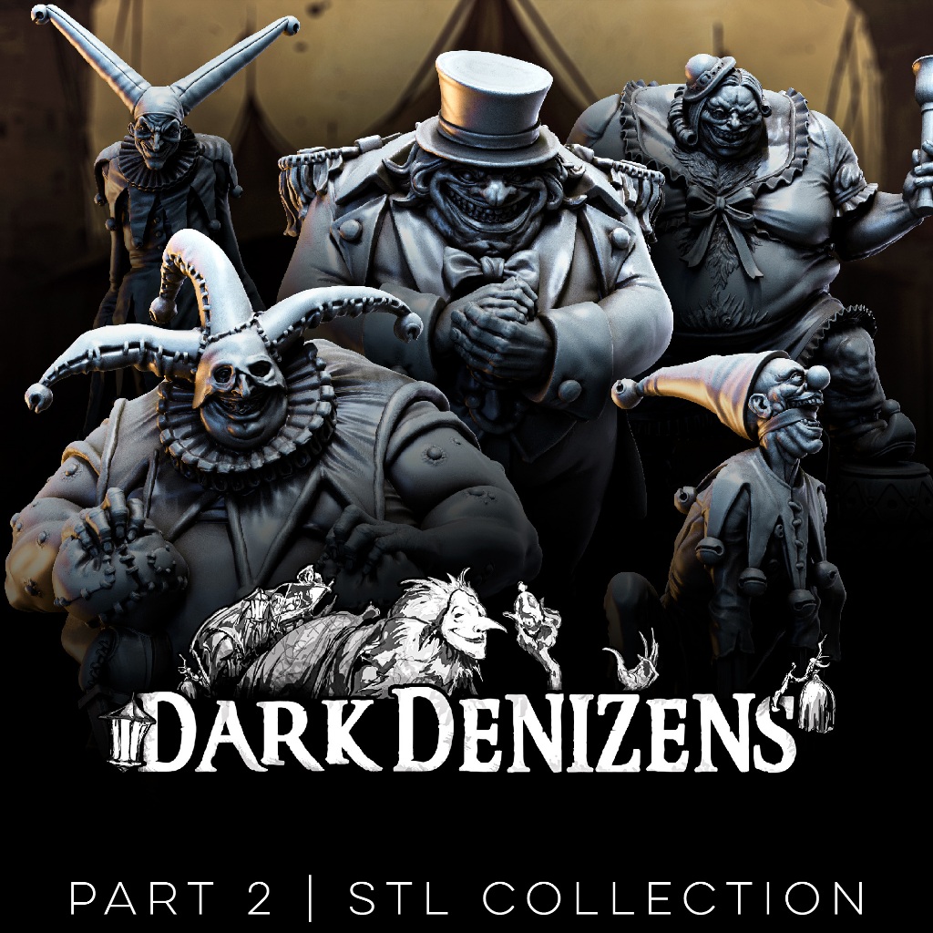 The Circus : Collection - proxy miniature สำหรับ Trench Crusade [ผลิตภายใน 1-3 วัน]
