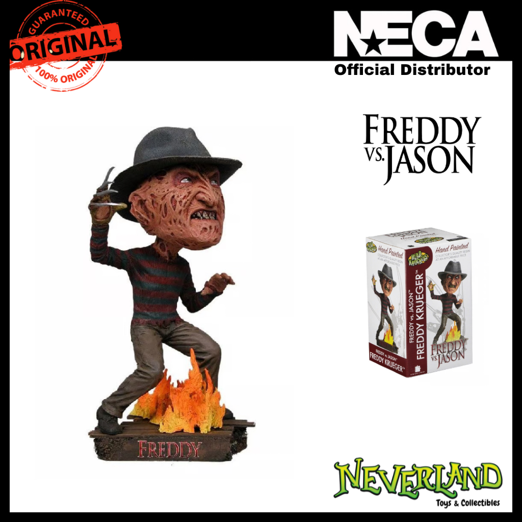(NECA) Nightmare On Elm Freddy Krueger Head Knocker Statue