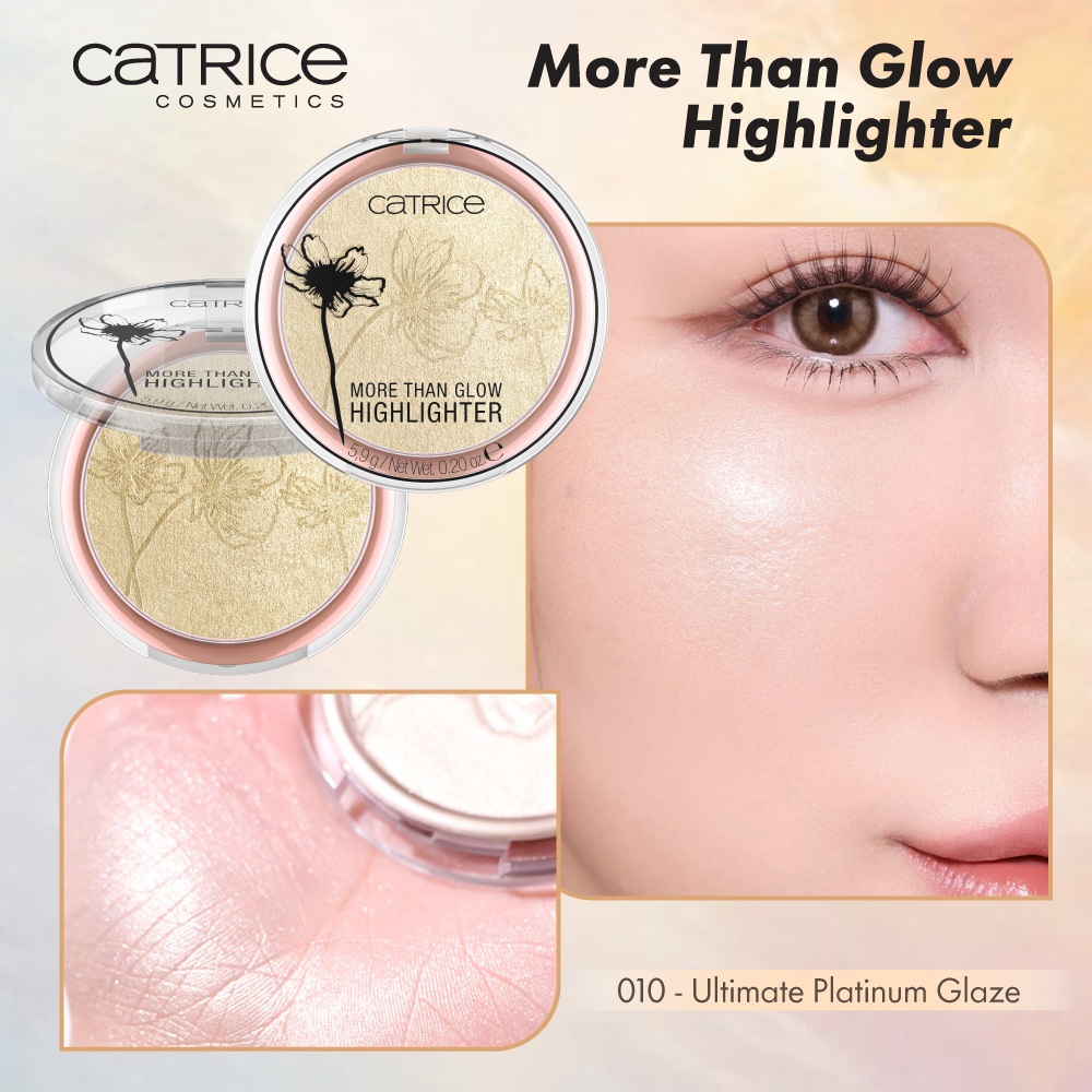 Catrice هايلايتر More Than Glow معدني — صورة 3