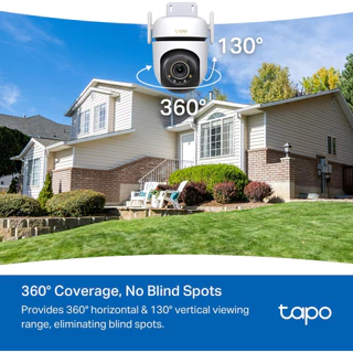 🔥ขายดีมาก🔥⚡️กล้องวงจรปิดไร้สาย⚡️ TP-LINK (Tapo C530WS) 3K 5MP Outdoor Pan/Tilt Security Wi-Fi Camera