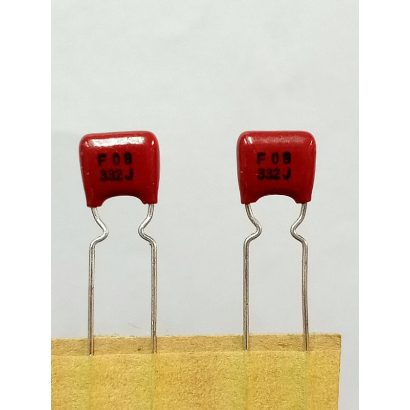 (แพ็ค5ตัว) Cไมล่า 332J 392J ตัวเก็บประจุ ขนาด2×7mm พร้อมส่ง