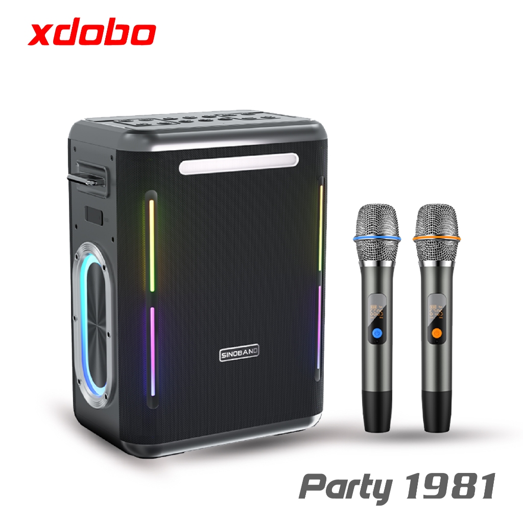 Xdobo Sinoband Party 300W Super Bass Outdoor ระบบเสียง 2.1 เสียงคมชัดทรงพลังเบสหนัก ลำโพงบลูทูธ 5.3