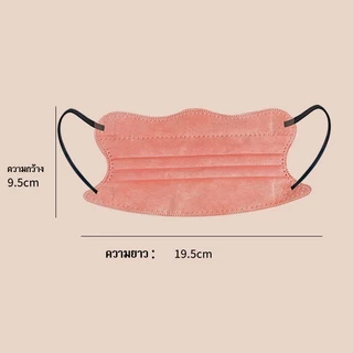 แมสเด็ก 50แพ็ค 3D หน้ากากเด็กอนุบาล 3-12 เด็ก หน้ากาก ทิ้งหน้าก ากสามมิติระบายอากาศ หน้ากากเด็กสามมิติ บรรจุอิสระ