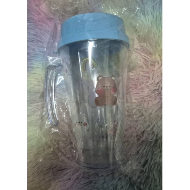 แก้วน้ำสองชั้น Care x Mufinbear Tumbler ขนาด 22 ออนซ์ สีฟ้า