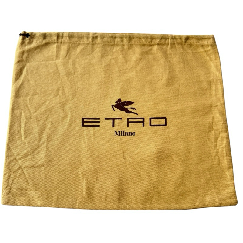 Etro กระเป๋าหูรูดกันฝุ่น ถนอมกระเป๋า