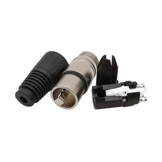 XLR MALE - XLR FEMALE ปลั๊ก - แจ็ค XLR ( ผู้ - เมีย ) CANNON ผู้-เมีย