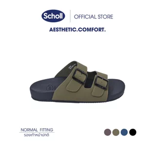 Scholl รองเท้าสกอลล์ รุ่น Army รองเท้าแตะสวมสุขภาพ เทคโนโลยี Bioprint รองรับรูปเท้าได้ทุกส่วน กระชับ นุ่ม ใส่สบาย