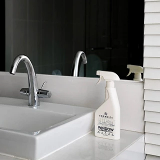 SOGANICS Window Cleaner - Fragrance-Free 500ml.|โซแกนิคส์ น้ำยาทำความสะอาดกระจก 500 มล.