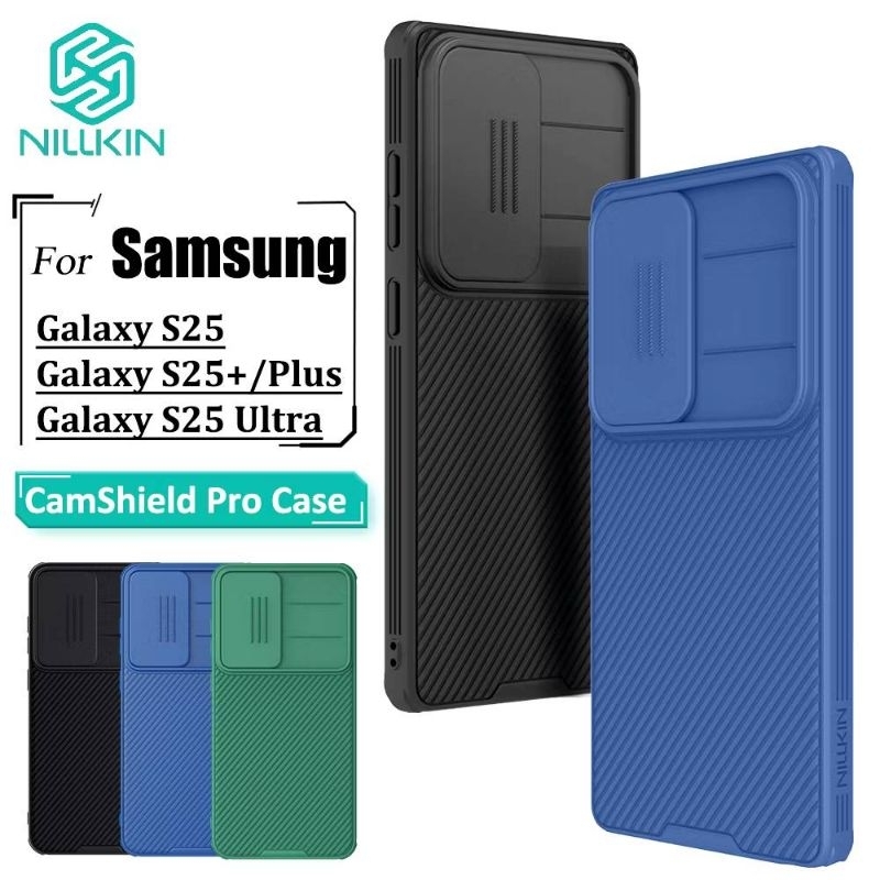 👍พร้อมส่ง👍Nillkin เคสเปิด/ปิด​เลนส์​กล้อง​ CamShield Pro Case For Galaxy S25/S25 Plus/S25 Ultra/S24/