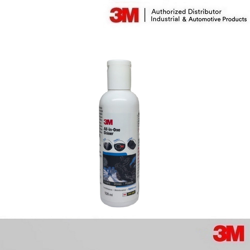 3M Shiner สเปรย์น้ำยาเคลือบปกป้องจากรังสียูวี ไวนิล หนัง พลาสติก และยางรถยนต์ว์ ขนาด 100 มิลลิลิตร