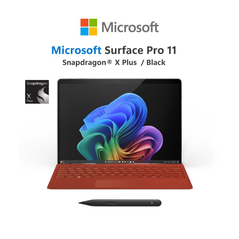 [Laptop] Surface Pro 11/Snapdragon X Plus/16GB/512GB /Black/Win11Home+Surface Keyboard with slim pen
