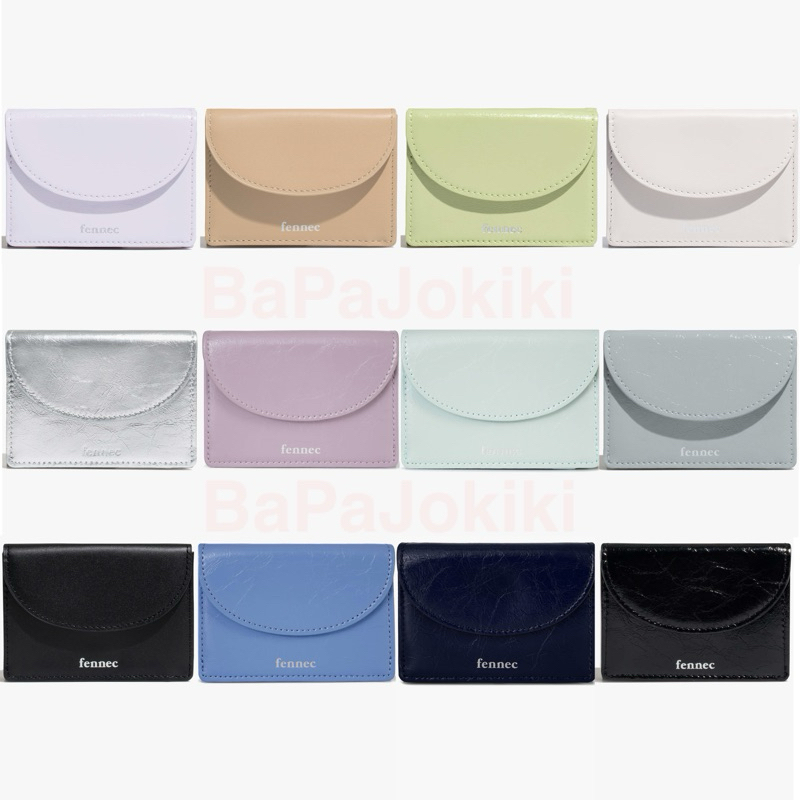 พร้อมส่ง Fennec Halfmoon mini wallet กระเป๋าตัง Crinkle นำเข้าจากเกาหลี