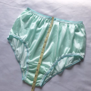 กางเกงในผ้าไนลอน ผ้าวาโก้ สีพาสเทล แบบเต็มตัว ไซส์ L(ใหญ่) Woman Underwear Nylon กรุณาตรวจขนาดก่อนสั่งซื้อ